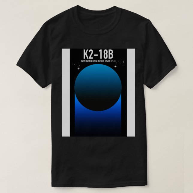 T-shirt Exoplanète K218b (Design devant)