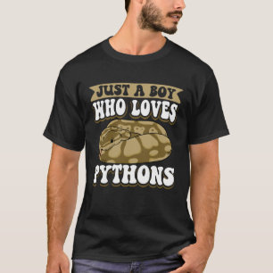 T-shirt Exotic Pet Serpent Reptile Boule Python Juste Un G