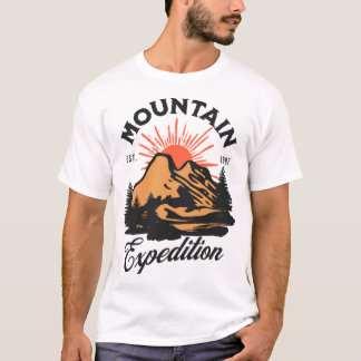 T-shirt Expédition en montagne