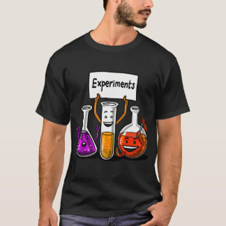 T-shirt Expériences de chimie