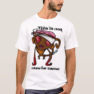 T-shirt expérimenté de singe
