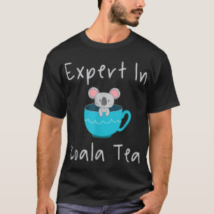 T-shirt Expert dans Koala Tea Pun Contrôle Qualité Gestion