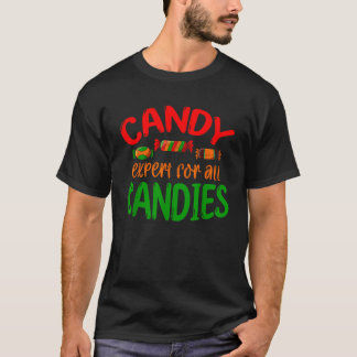 T-shirt Expert en bonbons pour toutes les cannes de bonbon