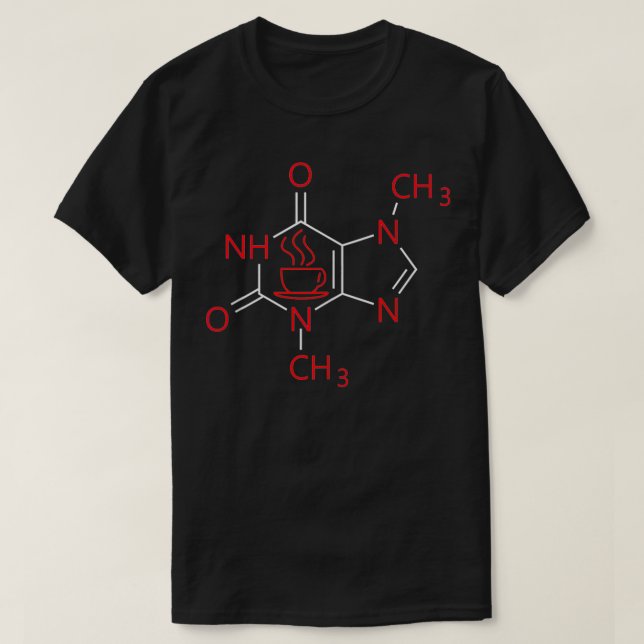 T-shirt expert en chimie (Design devant)