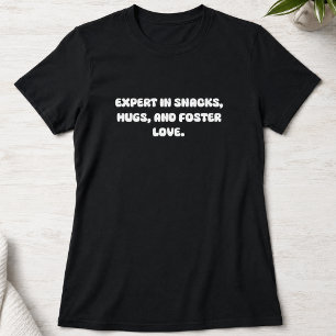 T-shirt Expert en Snacks Câlins et Amour de Famille d'Accu