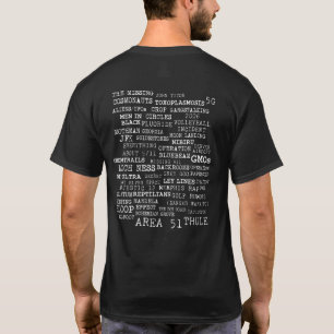 T-shirt Expert en théorie du complot