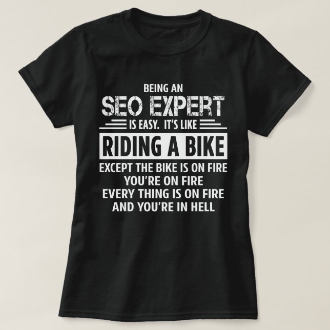 T-shirt Expert SEO (Design devant)