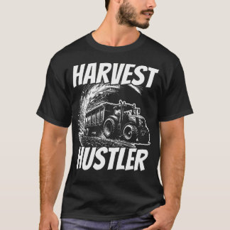 T-shirt Exploitant de matériel agricole tracteur Harvest H