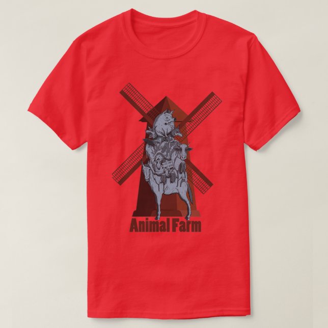 T-shirt Exploitation animale (Design devant)