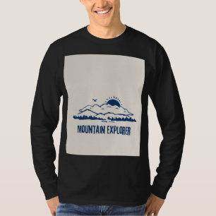 T-shirt Explorateur de belle montagne