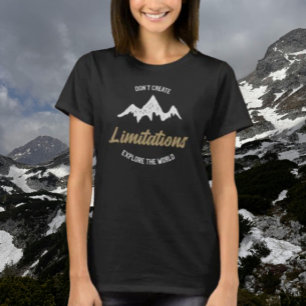 T-shirt Explorateur sans limite