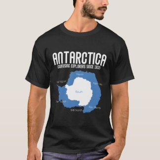 T-shirt Explorateurs de l'Antarctique confondus depuis 182