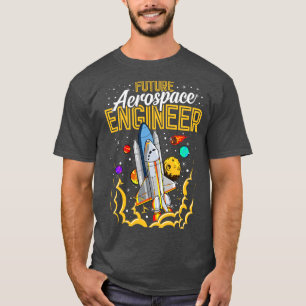 T-shirt Exploration de l'astronaute spatiale du futur ingé