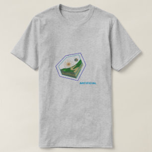 T-shirt Exploration de l'intersection de l'Artificiel