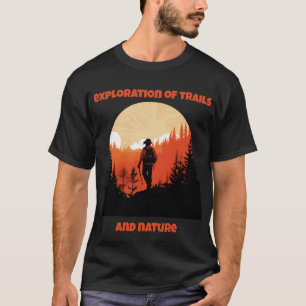 T-shirt Exploration des sentiers et de la nature