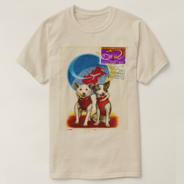 T-SHIRT EXPLORATION SPATIALE CLASSIQUE RETRO 1960 (Design devant)