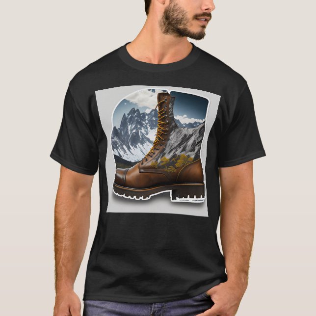 T-shirt Explorer Boots Active (Devant)