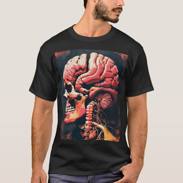 T-shirt Explorer la dualité de l'esprit (Devant)