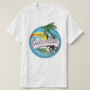 T-shirt explorer le logo fabuleux de l'Argentine