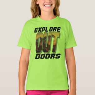 T-SHIRT EXPLORER LES PORTES EXTÉRIEURES