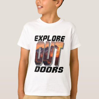 T-SHIRT EXPLORER LES PORTES EXTÉRIEURES