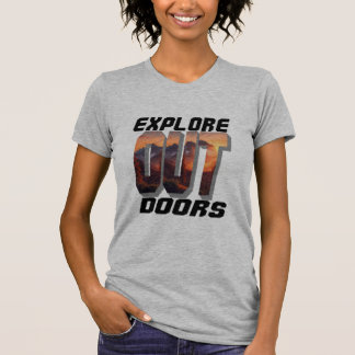 T-SHIRT EXPLORER LES PORTES EXTÉRIEURES