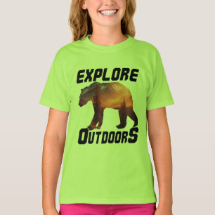 T-SHIRT EXPLORER LES PORTES EXTÉRIEURES
