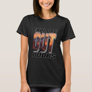 T-SHIRT EXPLORER LES PORTES EXTÉRIEURES