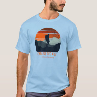 T-shirt Explorez le monde embrasser le voyage