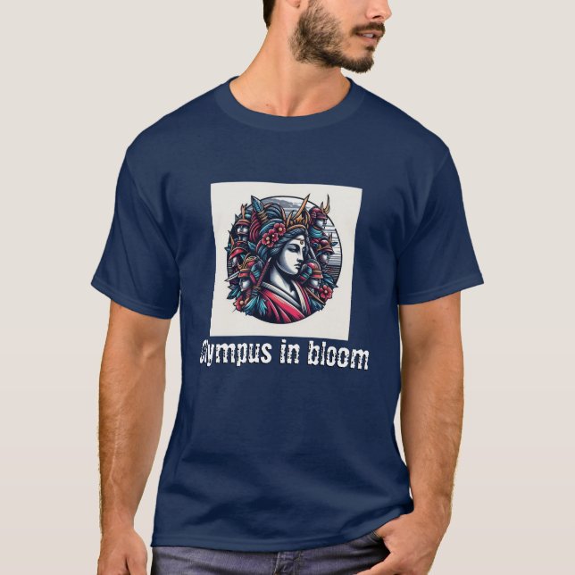 T-shirt Explorez le royaume divin (Devant)