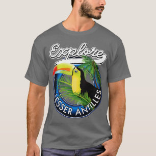 T-shirt Explorez les Petites Antilles Toucan