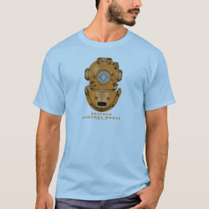T-shirt Explorez un autre monde (le casque de plongée