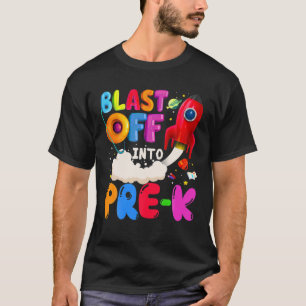 T-shirt Exploser Dans L'Espace Extérieur D'Un Astronaute P