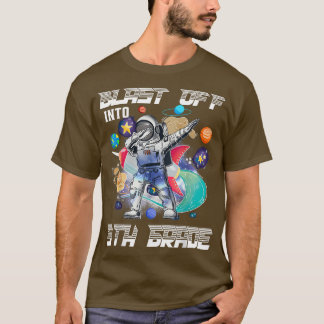 T-shirt Exploser Dans Un Espace D'Astronaute De 5E Année R