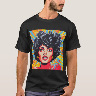 T-shirt Explosion d'art pop