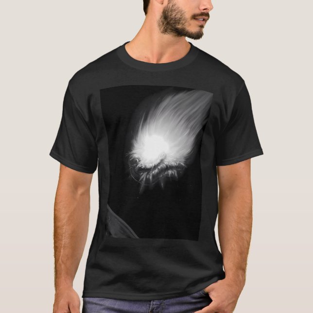 T-shirt Explosion d'astéroïde (Devant)