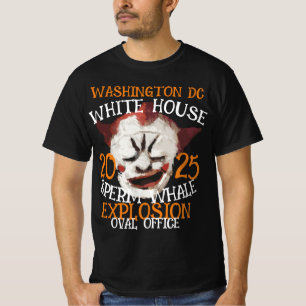 T-shirt Explosion de baleine à spermatozoïdes TRUMP Bureau