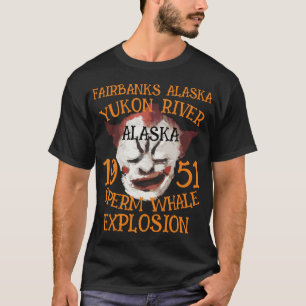 T-shirt Explosion de baleine à sperme RIVIÈRE YUKON ALASKA