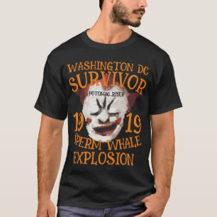 T-shirt Explosion de baleines de Sperm Washington DC 1919