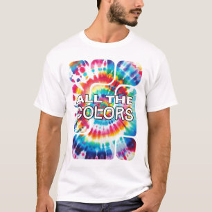 T-shirt Explosion de couleurs Tie-Dye