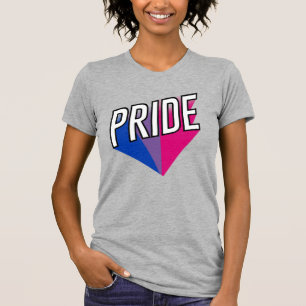 T-shirt Explosion de fierté bisexuelle