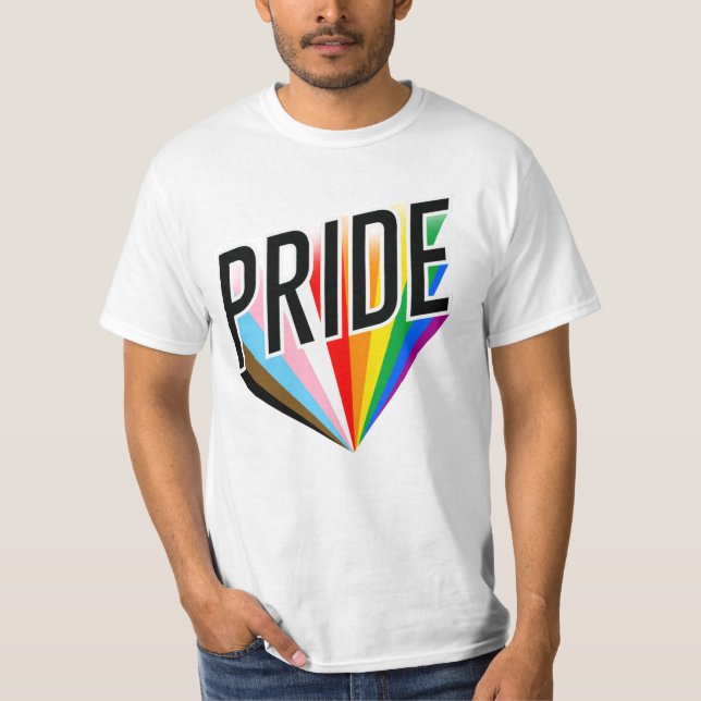 T-shirt Explosion de fierté Progress (Devant)