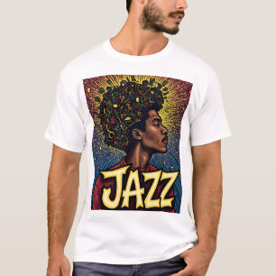 T-shirt Explosion de jazz