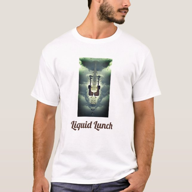T-shirt Explosion de la guitare (Devant)