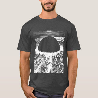 T-shirt Explosion de la ville d'Akira Cyberpunk