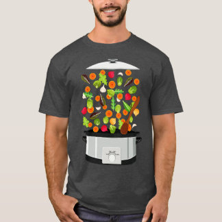 T-shirt Explosion de légumes volants