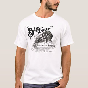 T-shirt Expo américaine 1901 NY de grande de quatre