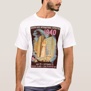 T-shirt Exposition internationale 1940 de Golden Gate