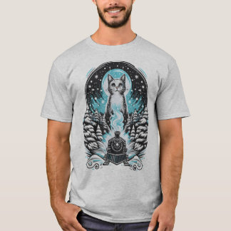 T-shirt express de chat
