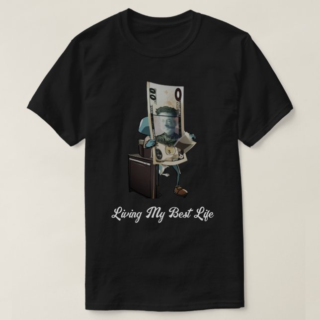 T-shirt Express Votre Vibe - vivre ma meilleure vie T-Shir (Design devant)